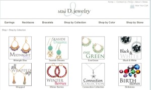 Shop by Collection Screenshot