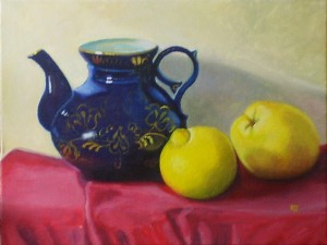 Gzhel Teapot