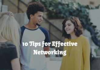 10 Tips for Effective Networking. Read about it at www.ArtsyShark.com