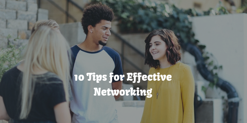 10 Tips for Effective Networking. Read about it at www.ArtsyShark.com