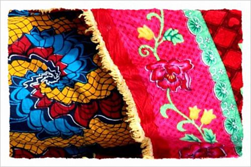 colorful fabric