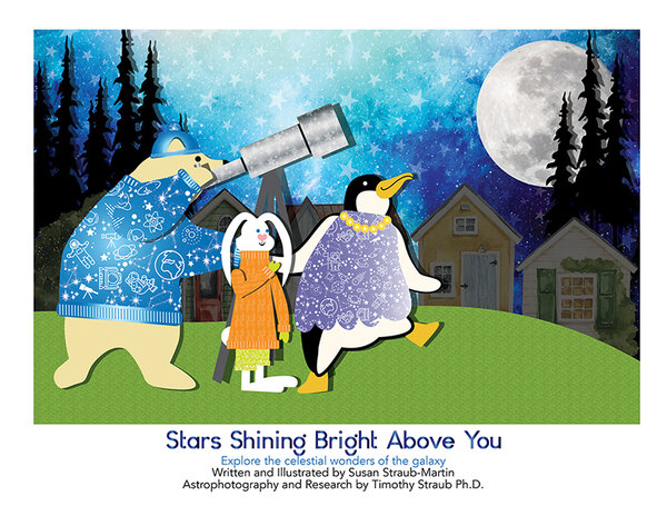 Children's book Stars Shining Bright Above You