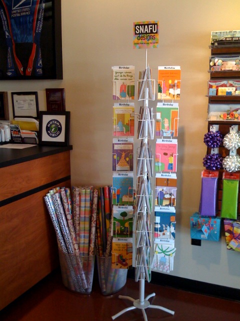 Greeting card racks