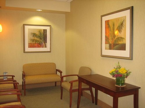 Plastic Surgery Suite with artwork