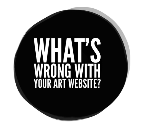 What's Wrong with Your Art Website? Read about it at www.ArtsyShark.com