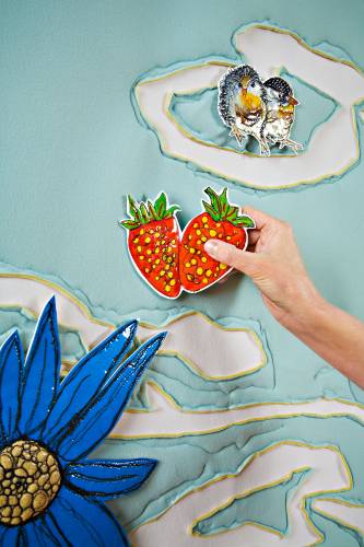 "Decoricated - Sweet"  Interactive by artist Leisa Rich