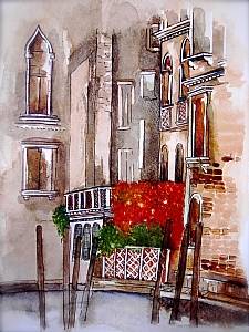 "Venice View" by artist Jules Whitfield