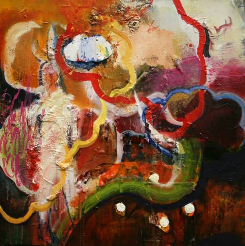 Abstract Painting by Scott Dykema