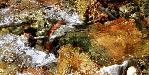 Water over Rocks