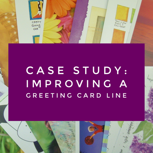 Case Study Improving a Greeting Card Line
