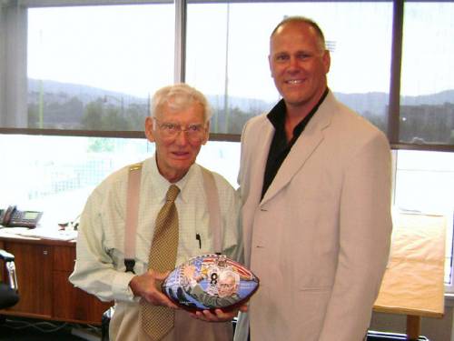 Dan Rooney and Larry Klu