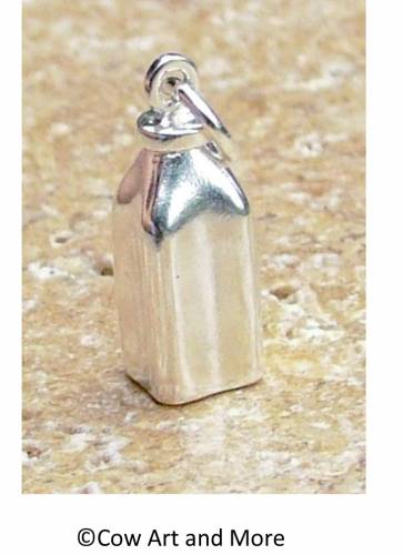 Milk bottle charm