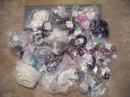 beads packaged and ready to be opened