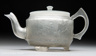 glass teapot