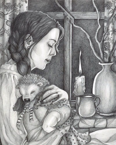 Fairy tale illustration by artist Jessica Boehman