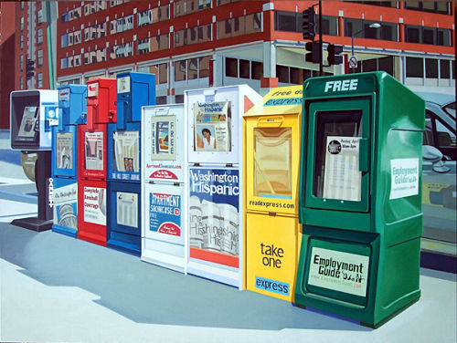 newspaper boxes