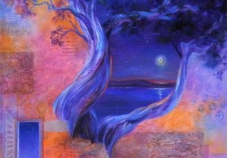 "Moon Window" by artist Carol McIntyre