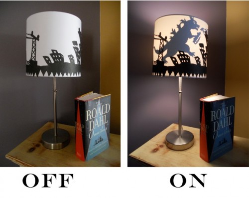 Godzilla lamp