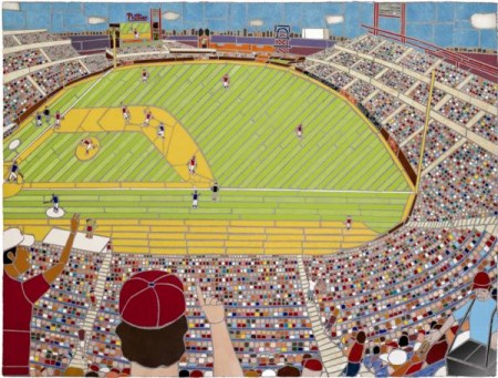 ball park, citizens bank park, mosaic