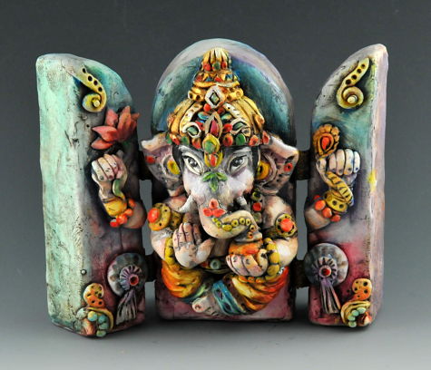 Ganesh, polymer clay