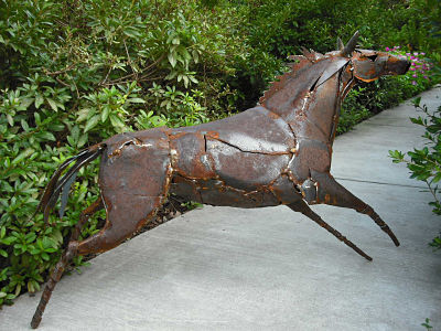 horse sculpture