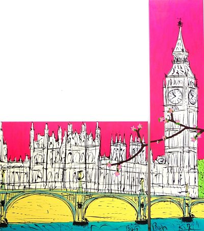 Big Ben, London, artwork