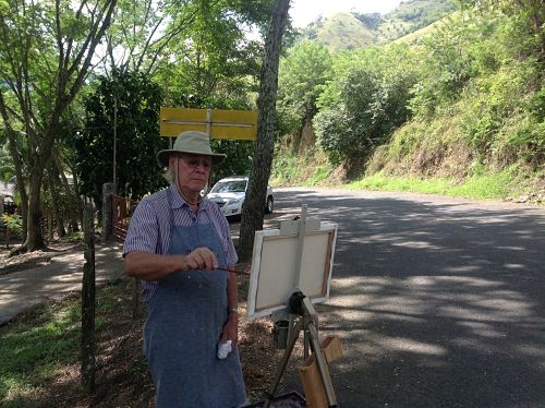 plein air painting