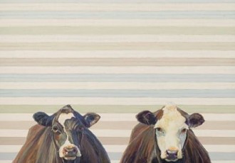 two cows