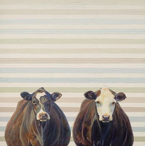 two cows