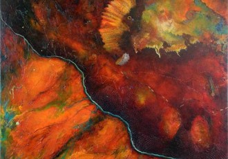 "Bird to Canyon" by artist Janice Schoultz Mudd