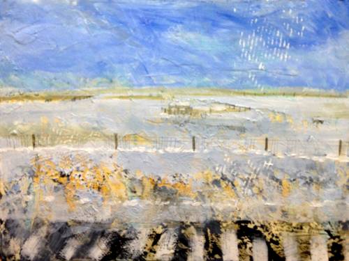 "Bleak Midwinter Wyoming" by artist Sue Martin