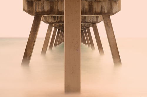 "Morning at Deerfield Pier"