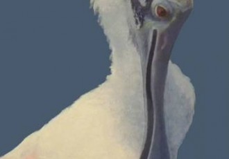 "Roseate Spoonbill" by artist Kalaco Brown