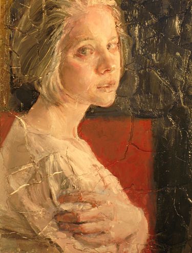 Portrait "Spring Hesitates" by artist Judith Peck