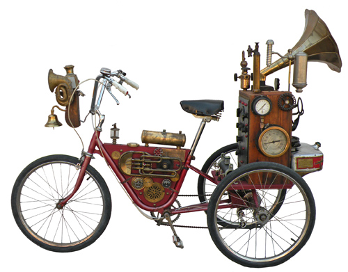 The Steampunk Tricycle