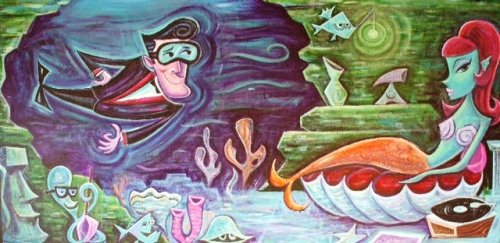 Merman and Mermaid