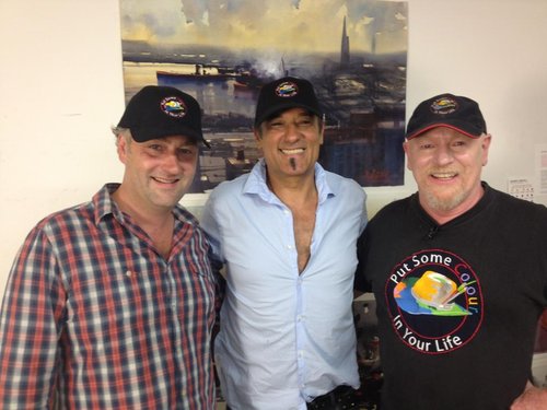 Luke Stevenson, Alvaro Castagnet and Graeme Stevenson