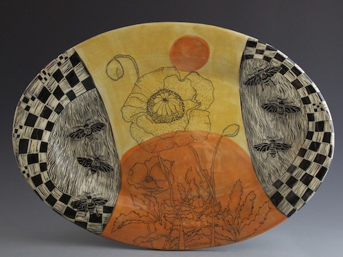 Woodcut Platter