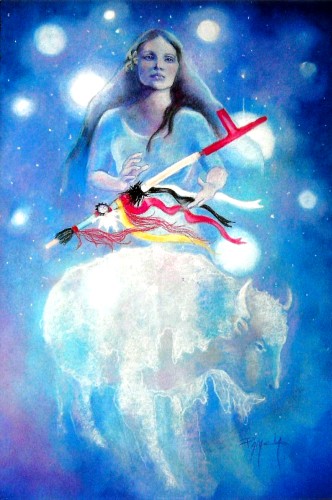 White Buffalo Woman from the Pleiades