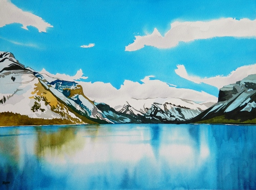 Lake Minnewanka #1