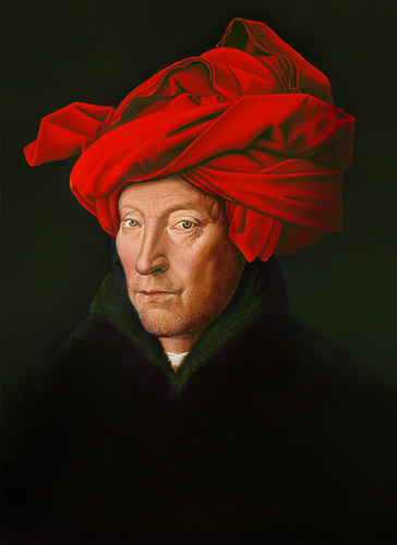 Man in a Red Turban