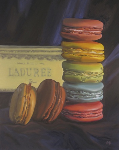 Large Stack of Macarons