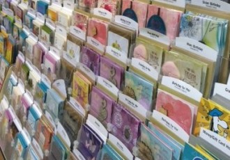 Greeting card display