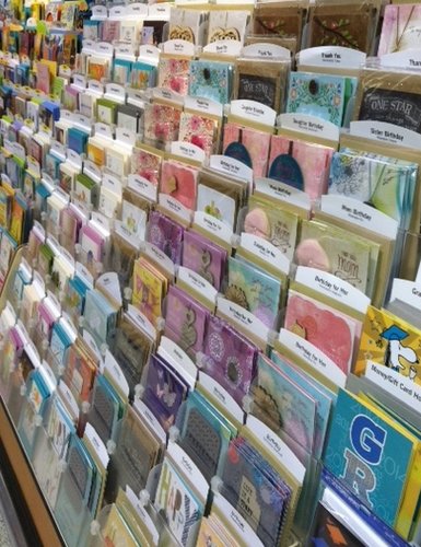 Greeting card display