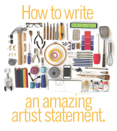 How to write an amazing artist statement