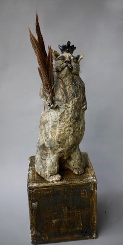 figurative ceramic sculpture by Mary McGill