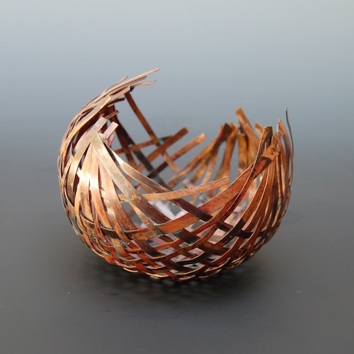 Copper Ball Basket