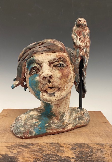 ceramic figurative sculpture by Mary McGill