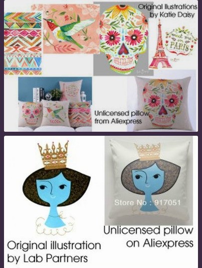 More examples of blatant copyright infringement.