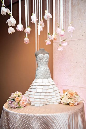 Wedding dress sculpture by Shelly Hamill